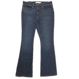 Levi Strauss Womens 10 (Fits 32x31.5) Jeans Signature MidRise BootCut Blue Denim